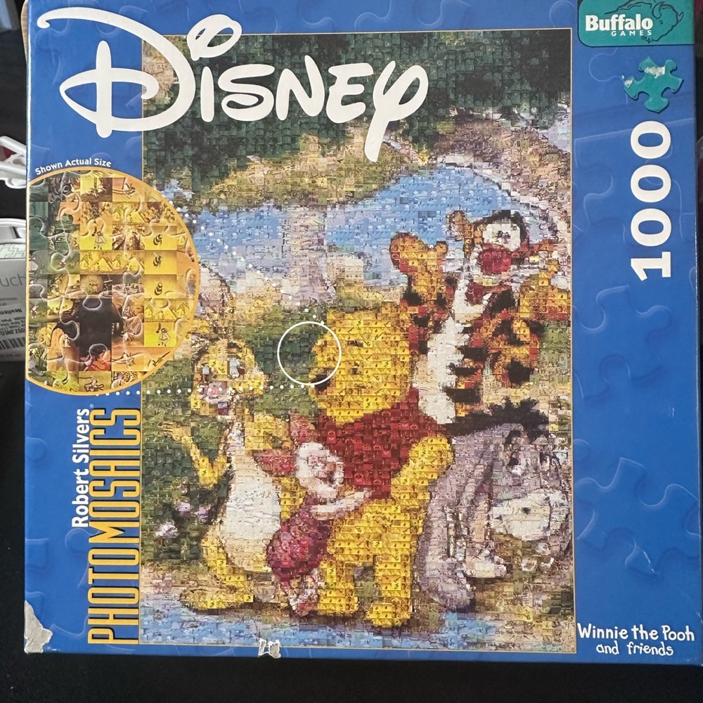 Winnie the Pooh & Friends Disney Photomosaics 1000pc Jigsaw Puzzle